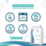 Pure L-Glutamine 500mg Vegetarian Capsules - 90 Count