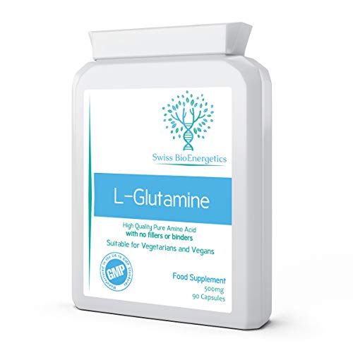 L-Glutamine 500mg – Pure Amino Acid Capsules