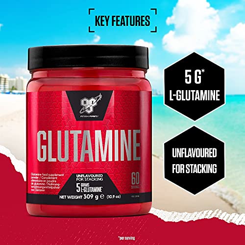 BSN DNA Unflavored L-Glutamine Powder - 309g