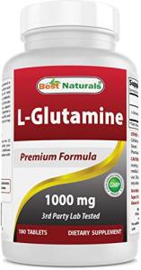 L-Glutamine 1000 mg - 180 Tablets Pack of 2