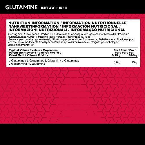 BSN DNA Unflavored L-Glutamine Powder - 309g
