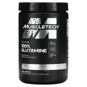 Muscletech Platinum 100% Glutamine, Unflavored, 10.58 oz