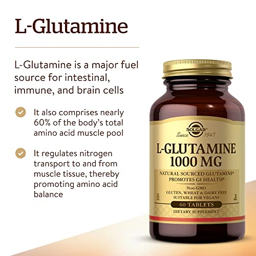 Solgar L-Glutamine 1000 mg 60 Tablets