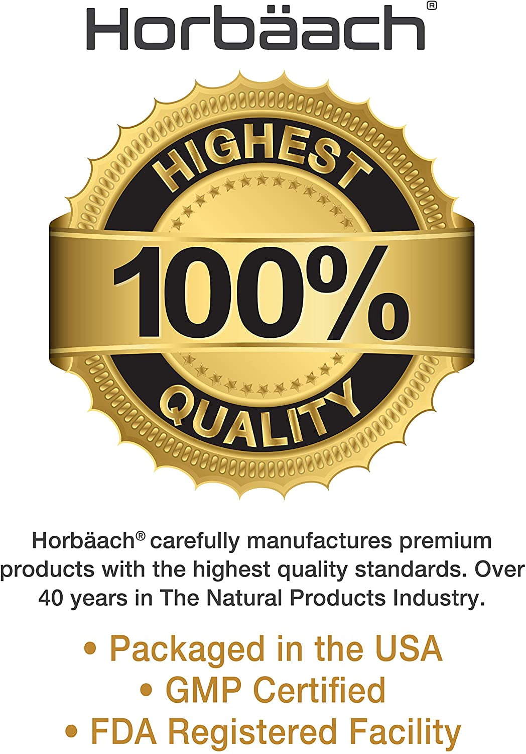 Horbäach Acetyl L-Carnitine 1500mg - 200 Capsules