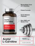 Horbäach Acetyl L-Carnitine 1500mg - 200 Capsules