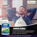 Best Naturals Acetyl L-Carnitine 1000 Mg, 60 Capsules