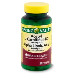 Spring Valley Acetyl L-Carnitine and Alpha Lipoic Acid