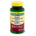 Spring Valley Acetyl L-Carnitine and Alpha Lipoic Acid