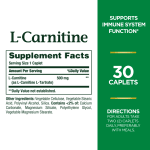 Nature’s Bounty L-Carnitine 500 mg Caplets