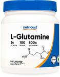 Nutricost L-Glutamine Powder - 500g Intra-Workout Aid