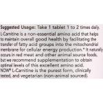 NOW L-Carnitine 1000 mg Amino Acid Tablets