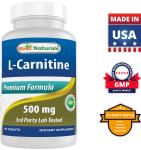 L-Carnitine 500 MG Capsules by Best Naturals