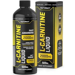 High Strength L-Carnitine Liquid 2000mg - Lemon Flavor