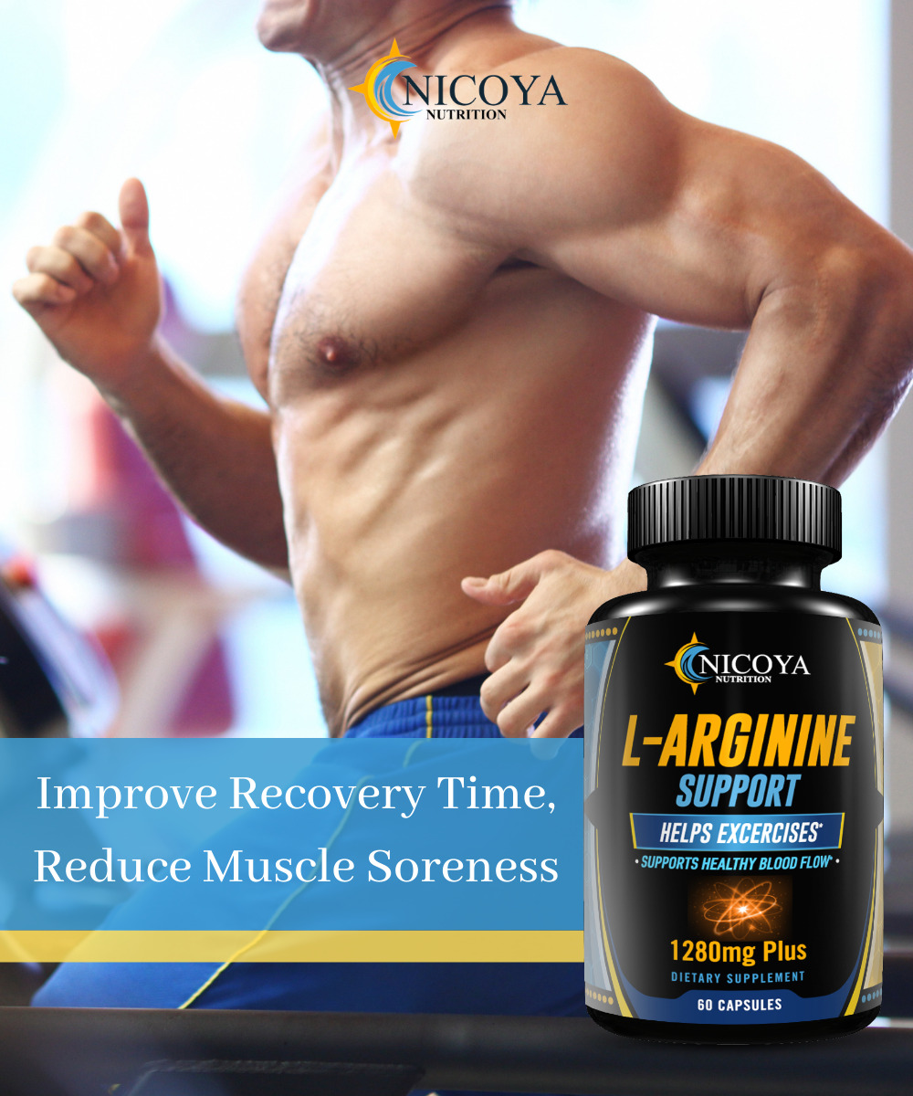 L-Arginine Nitric Oxide Muscle Booster Supplement