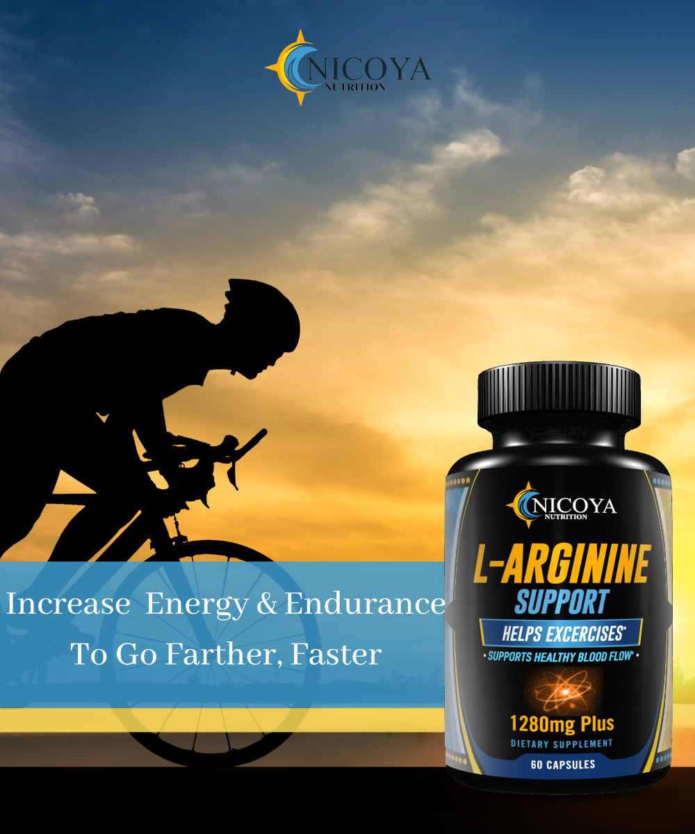 L-Arginine Nitric Oxide Muscle Booster Supplement