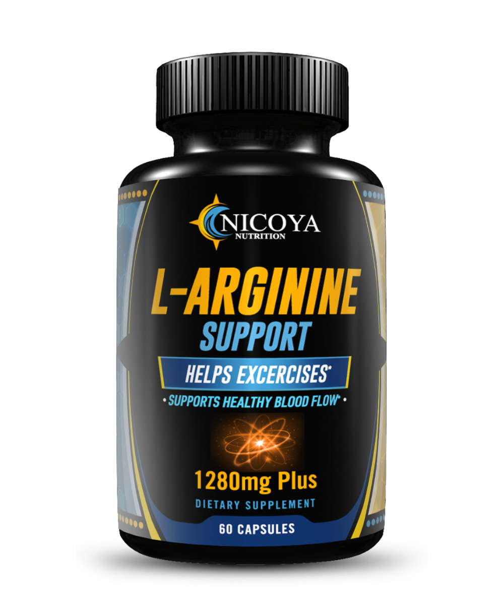 L-Arginine Nitric Oxide Muscle Booster Supplement