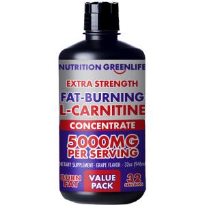 L-Carnitine Liquid 5000mg - Extra Strength Fat Burner
