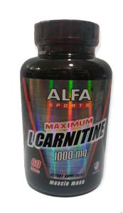 Best Naturals L-Carnitine 1000mg Energy Booster 60 Caps
