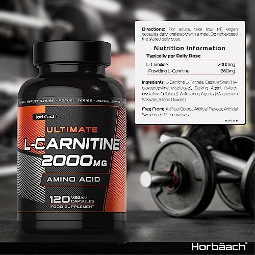 L-Carnitine 2000mg Capsules | Keto Friendly