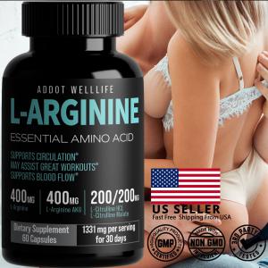 L-Arginine Nitric Oxide Pre-Workout for Men