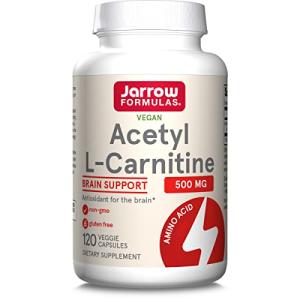 Acetyl L-Carnitine 500 mg, 120 Veggie Capsules
