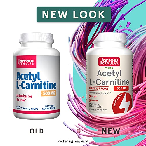 Acetyl L-Carnitine 500 mg, 120 Veggie Capsules