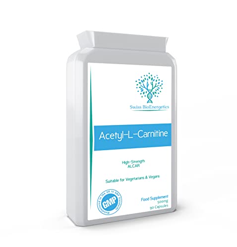 High-Strength Acetyl-L-Carnitine 500mg Capsules