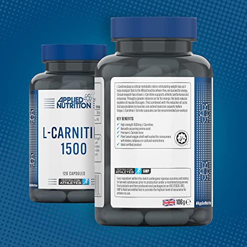 Applied Nutrition L-Carnitine 1500mg Energy Support Capsules