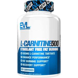 Evlution Nutrition L-Carnitine 500 mg Capsules