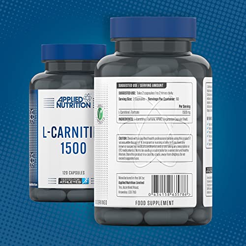 Applied Nutrition L-Carnitine 1500mg Energy Support Capsules