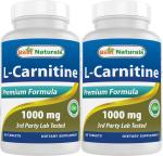 L-Carnitine 1000mg - 60 Tablets by Best Naturals