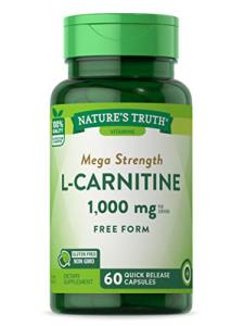 Nature's Truth L-Carnitine 1000mg 60 Capsules