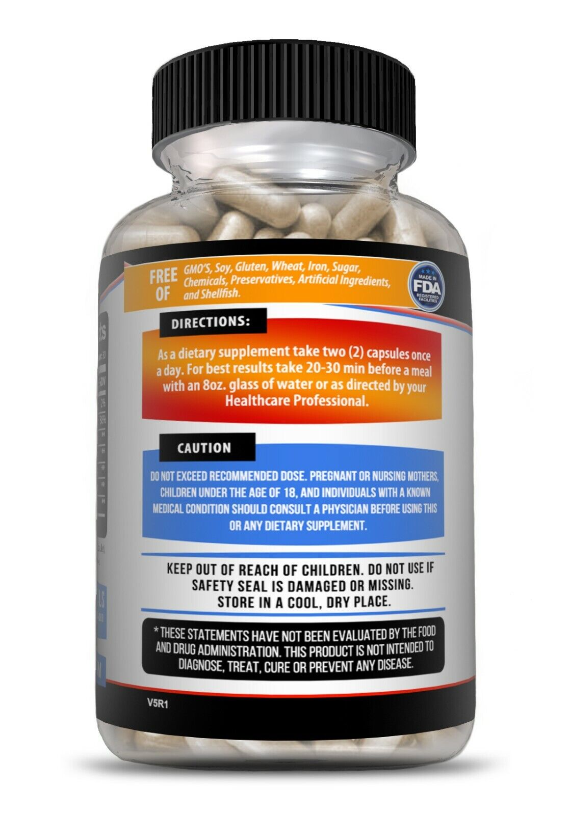 Nitric Blast L-Arginine Pre-Workout Booster 60ct