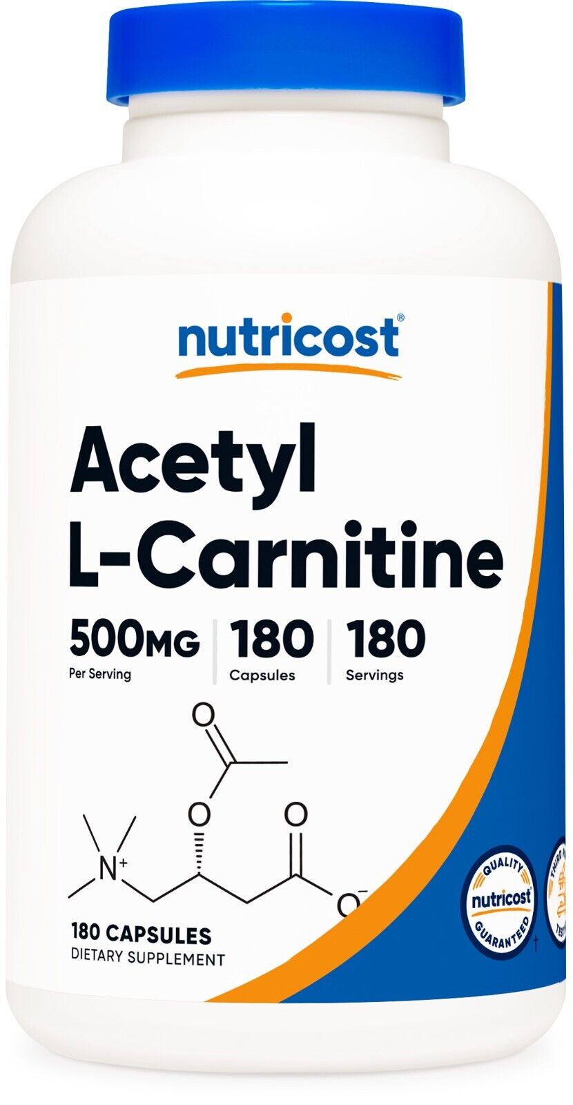 Nutricost Acetyl L-Carnitine 180 Vegan Caps