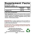 Best Naturals L-Arginine 1000mg, 120 Capsules