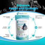 L-Arginine Nitric Oxide Booster for Workouts - 120 Caps