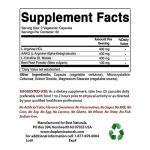 Best Naturals L-Arginine Triple Strength 1300 mg 120 Veg Caps