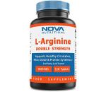 Nova Nutrition L-Arginine 1000 mg, 120 Tablets