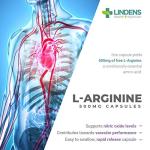 L-Arginine 500mg - 90 Capsules for Health