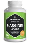 High-Potency L-Arginine Capsules, 4500 mg, 360 Count
