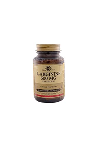 Solgar L-Arginine 500 mg Vegan Capsules