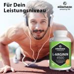 High-Potency L-Arginine Capsules, 4500 mg, 360 Count