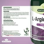Natures Aid 750mg L-Arginine Tablets, 90 Count