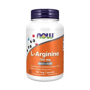 NOW L-Arginine 700 mg Veg Capsules - Nitric Oxide