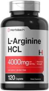 L-Arginine 4000mg - Maximum Strength Nitric Oxide