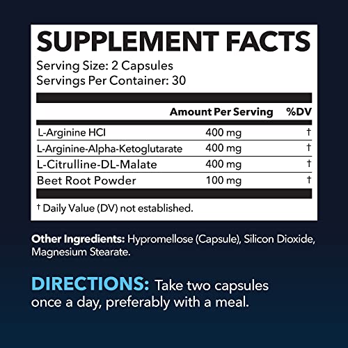 L-Arginine Supplement for Men's Blood Health