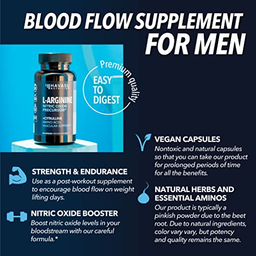 L-Arginine Supplement for Men's Blood Health