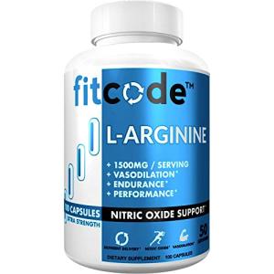 Fitcode Extra Strength L-Arginine Nitric Oxide Capsules