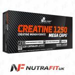 Olimp Labs 1250mg Creatine Mega Capsules, 120 Count