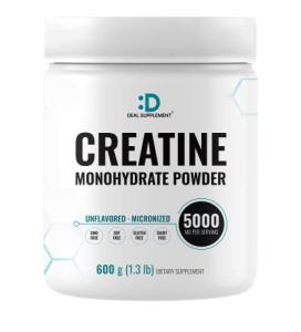 Pure Micronized Creatine Monohydrate Powder, 600g